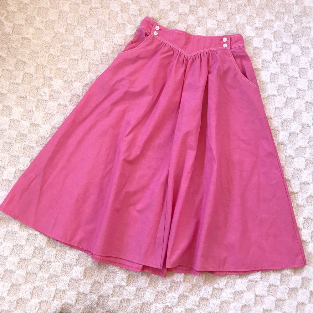 Circle T Vintage Pink Western Skirt